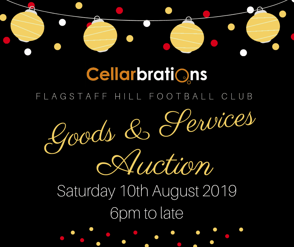 2019 Cellarbrations Goods and Services Auction